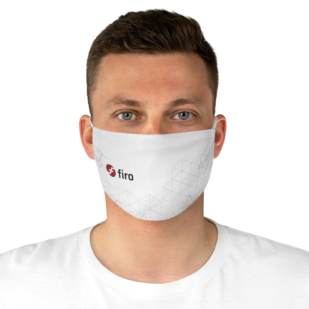 Firo White Fabric Face Mask