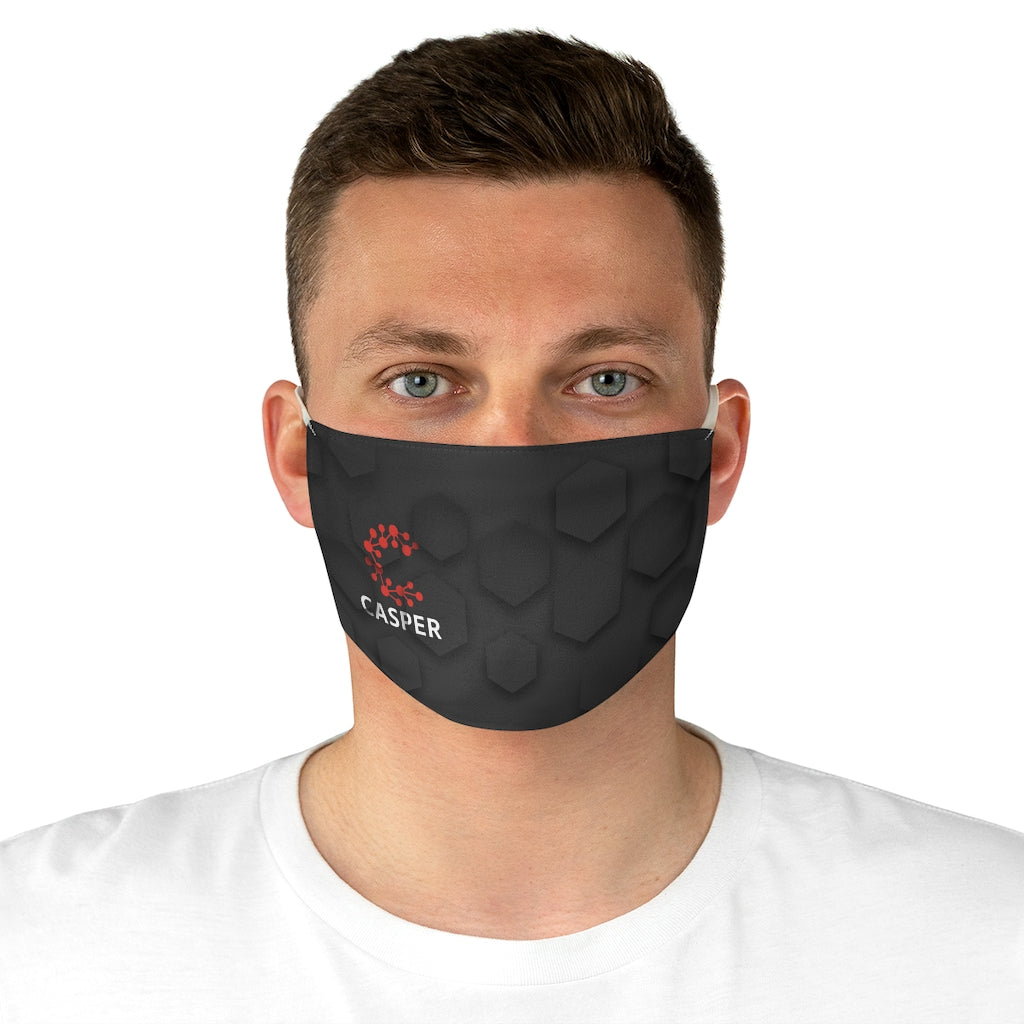 Casper Black Fabric Face Mask