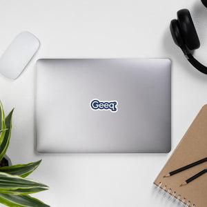 Geeq Logo Laptop Sticker